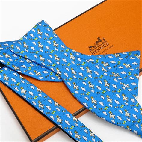 hermes silk tie buy|hermes bow ties for men.